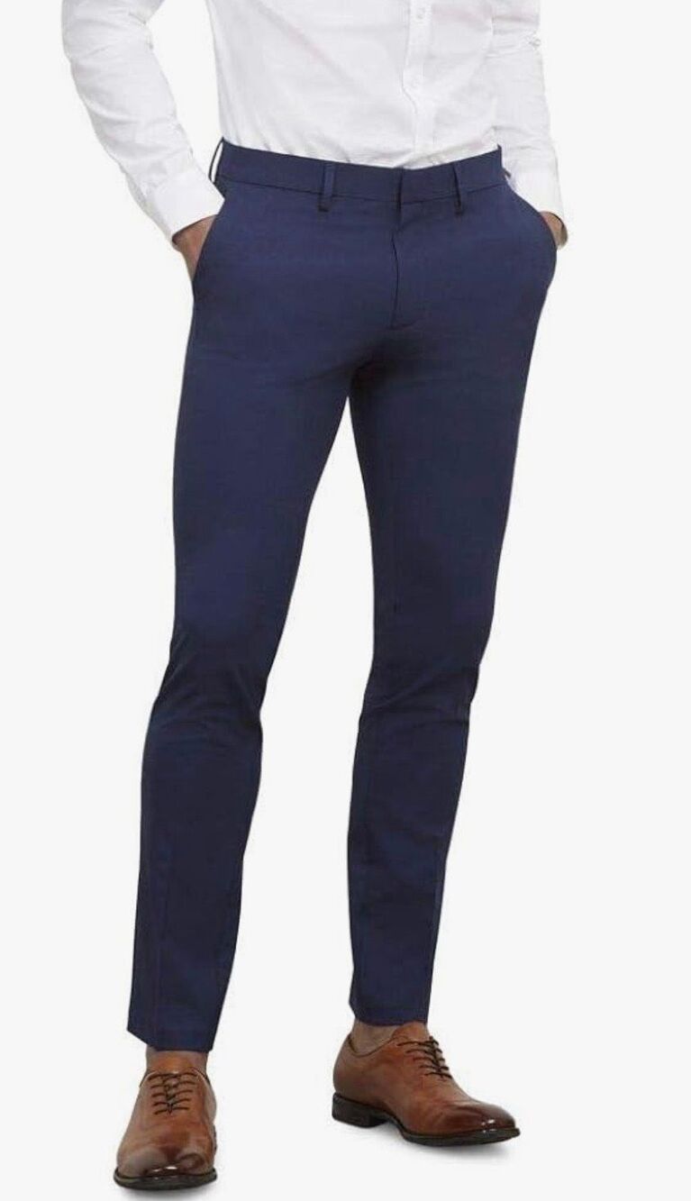 Kenneth Cole REACTION Men's Skinny Fit Stretch Dress Pant NWT Size 31x32